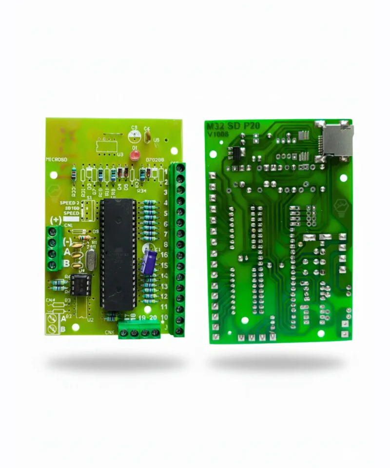 20 Port LED Edit Parallel Controller front and back view