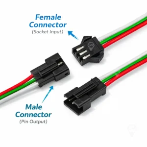 3-pin-pixel-led-male-female-connector