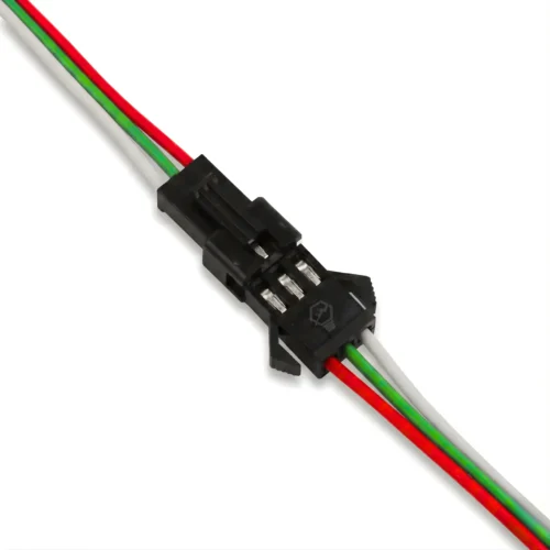 3 pin male female connector for pixel LED