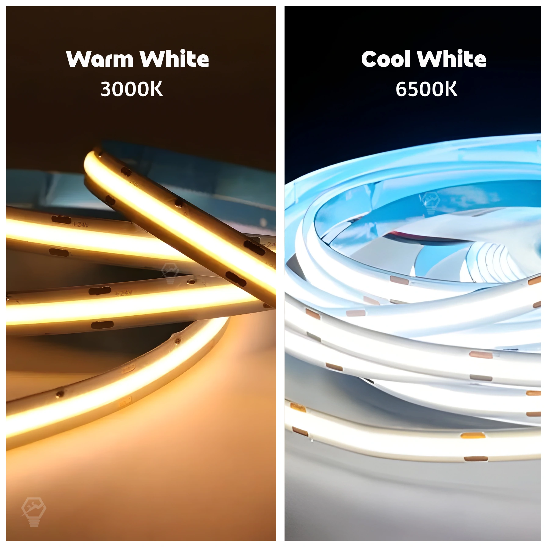 COB LED Strip Light with Dotless Continuous Illumination